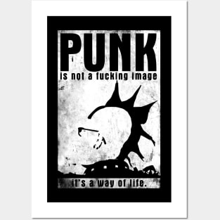 punk it`s a way of life Posters and Art